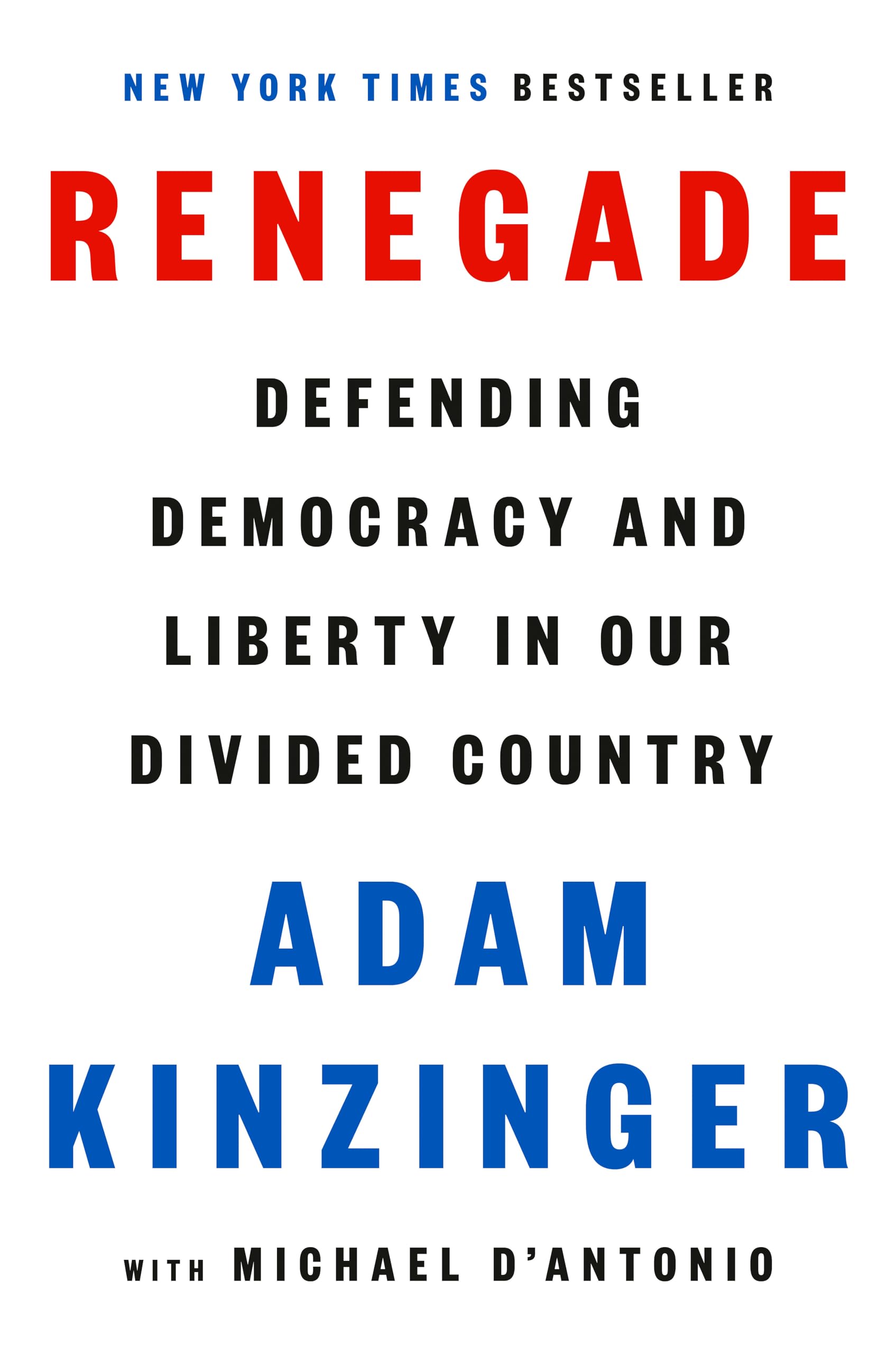 Renegade: Defending Democracy and Liberty in Our Divided Country book cover