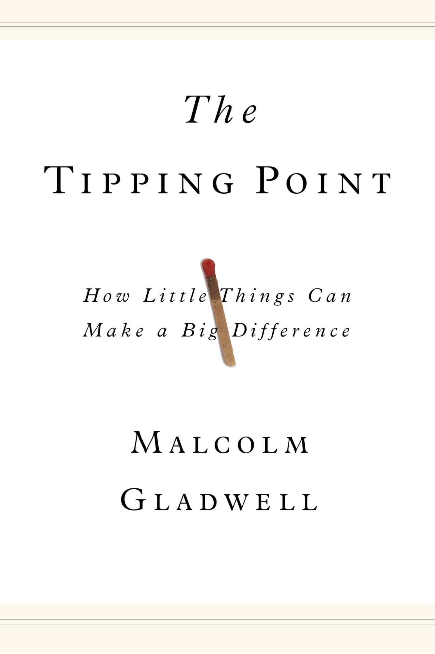 Tipping Point: How Little Things Can Make a Big Difference book cover