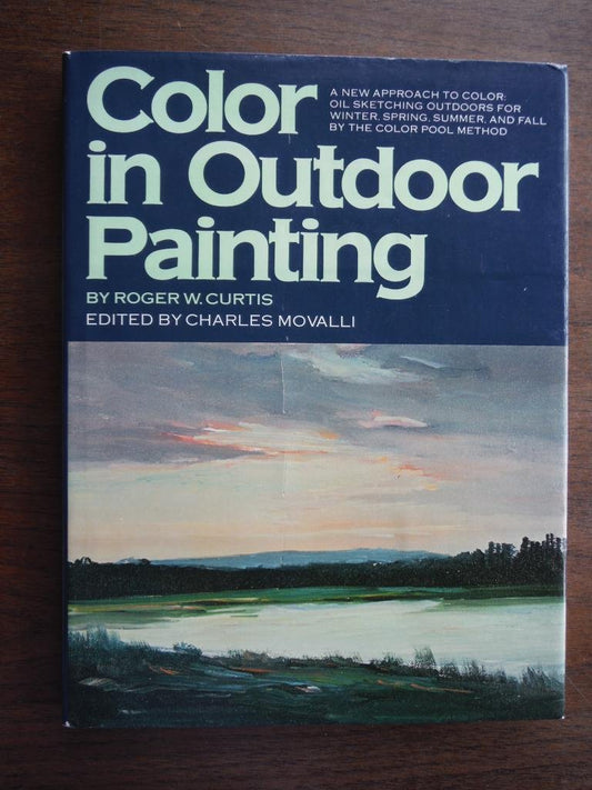 Color in outdoor painting book cover