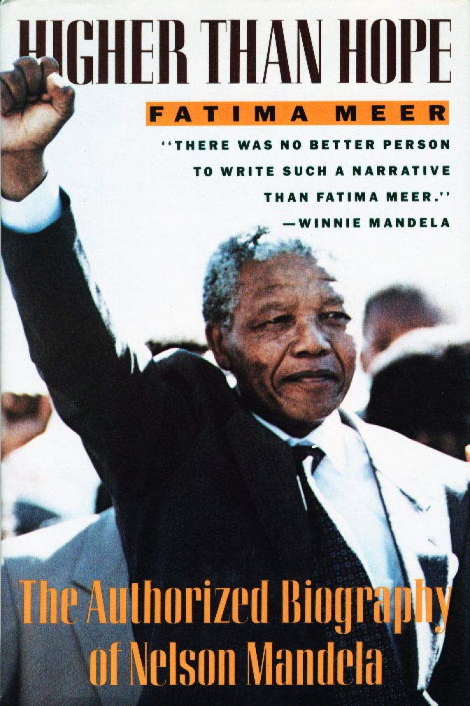 Higher Than Hope: The Authorized Biography of Nelson Mandela (Us) book cover