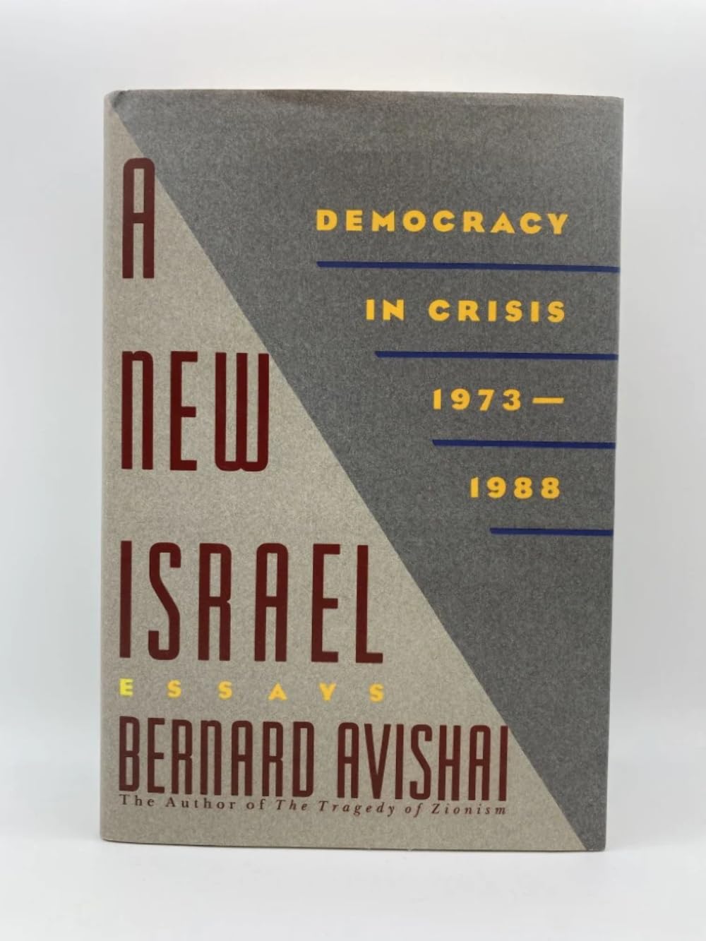 New Israel: Democracy in Crisis, 1973-1988: Essays book cover