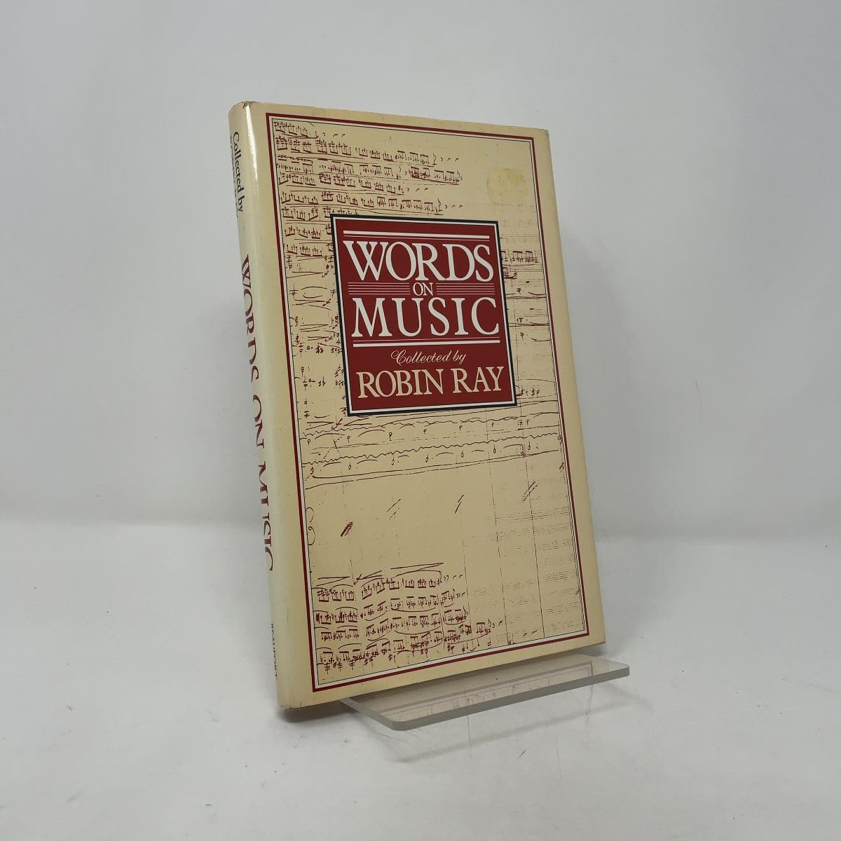 Words on Music book cover