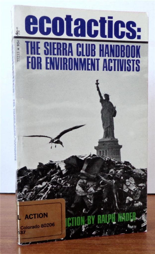 Ecotactics: The Sierra Club Handbook for Environmental Activists, book cover