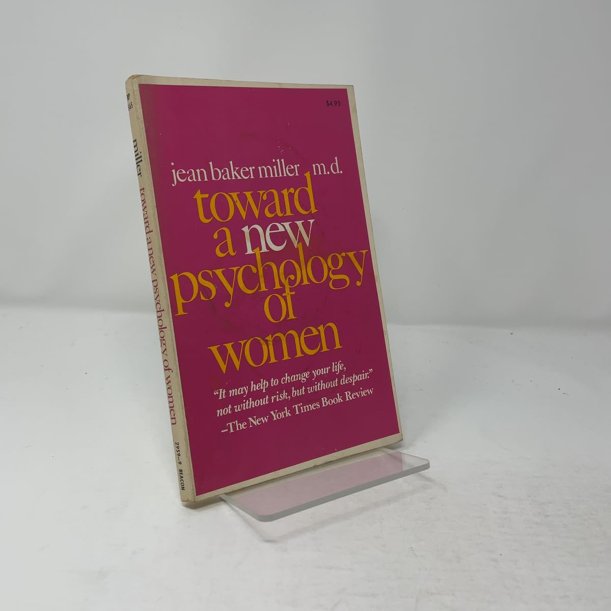 Toward a New Psychology of Woman book cover
