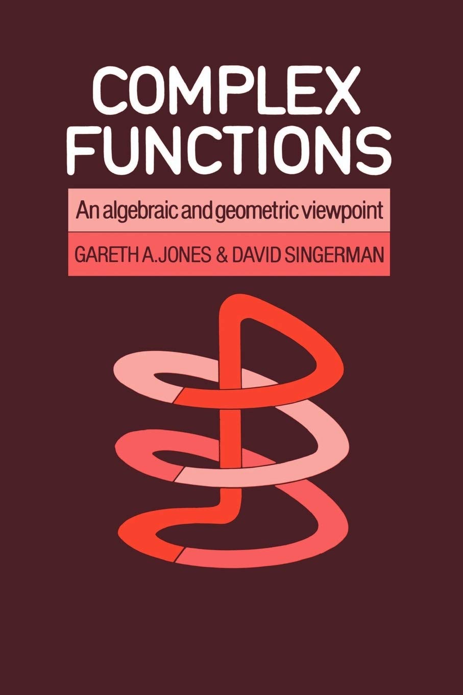 Complex Functions: An Algebraic and Geometric Viewpoint book cover