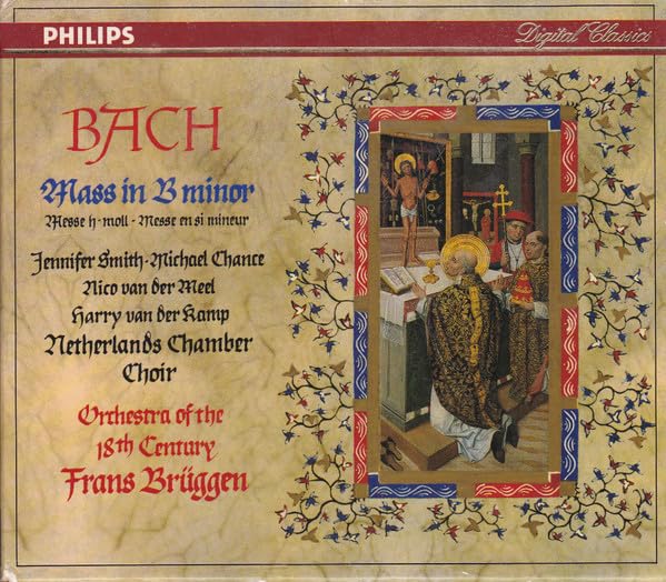 BACH MASS IN B-MINOR book cover