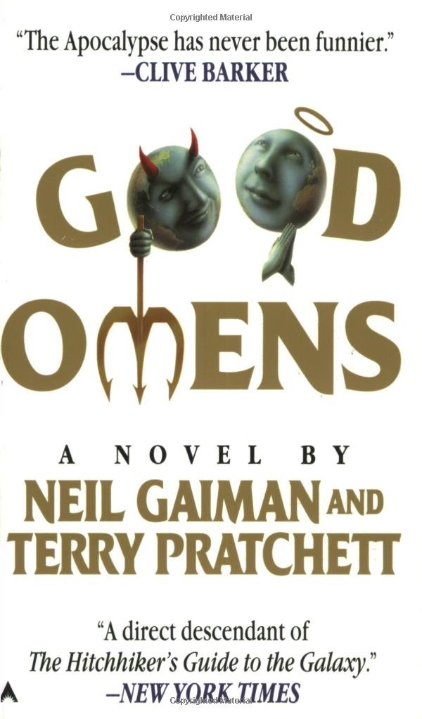 Good Omens book cover