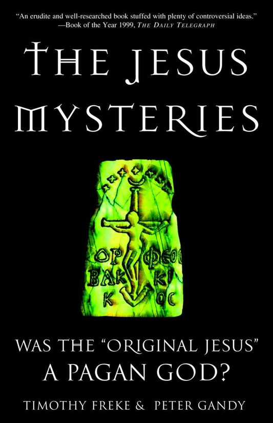 Jesus Mysteries: Was the book cover