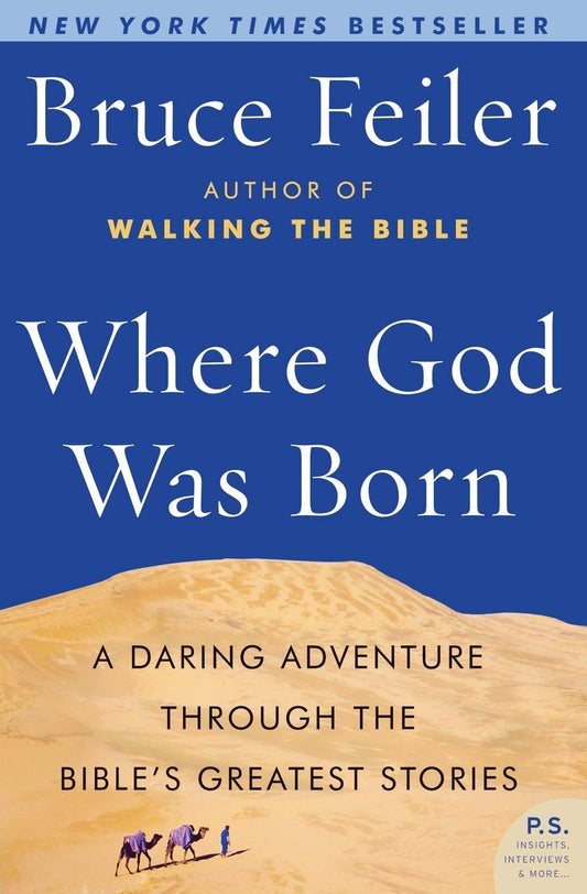 Where God Was Born: A Daring Adventure Through the Bible's Greatest Stories book cover