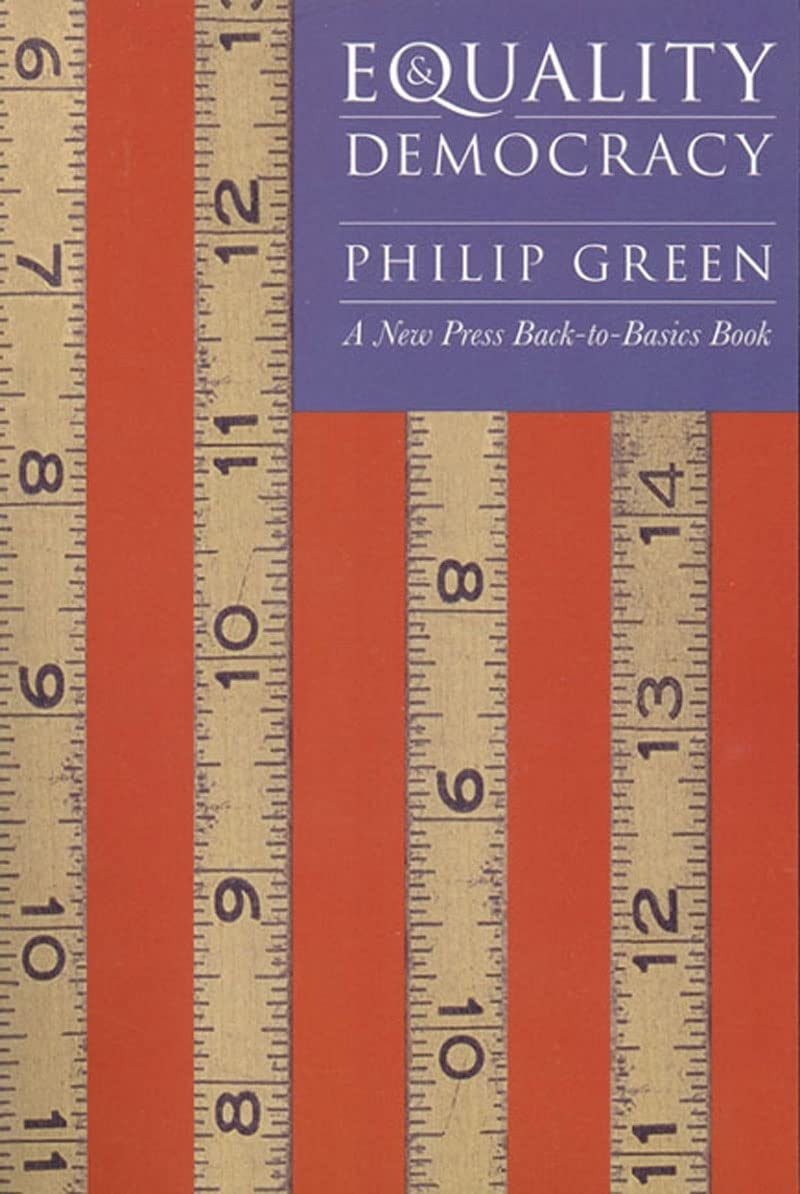 Equality and Democracy book cover