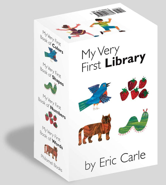 My Very First Library: My Very First Book of Colors, My Very First Book of Shapes, My Very First Book of Numbers, My Very First Books of Words book cover