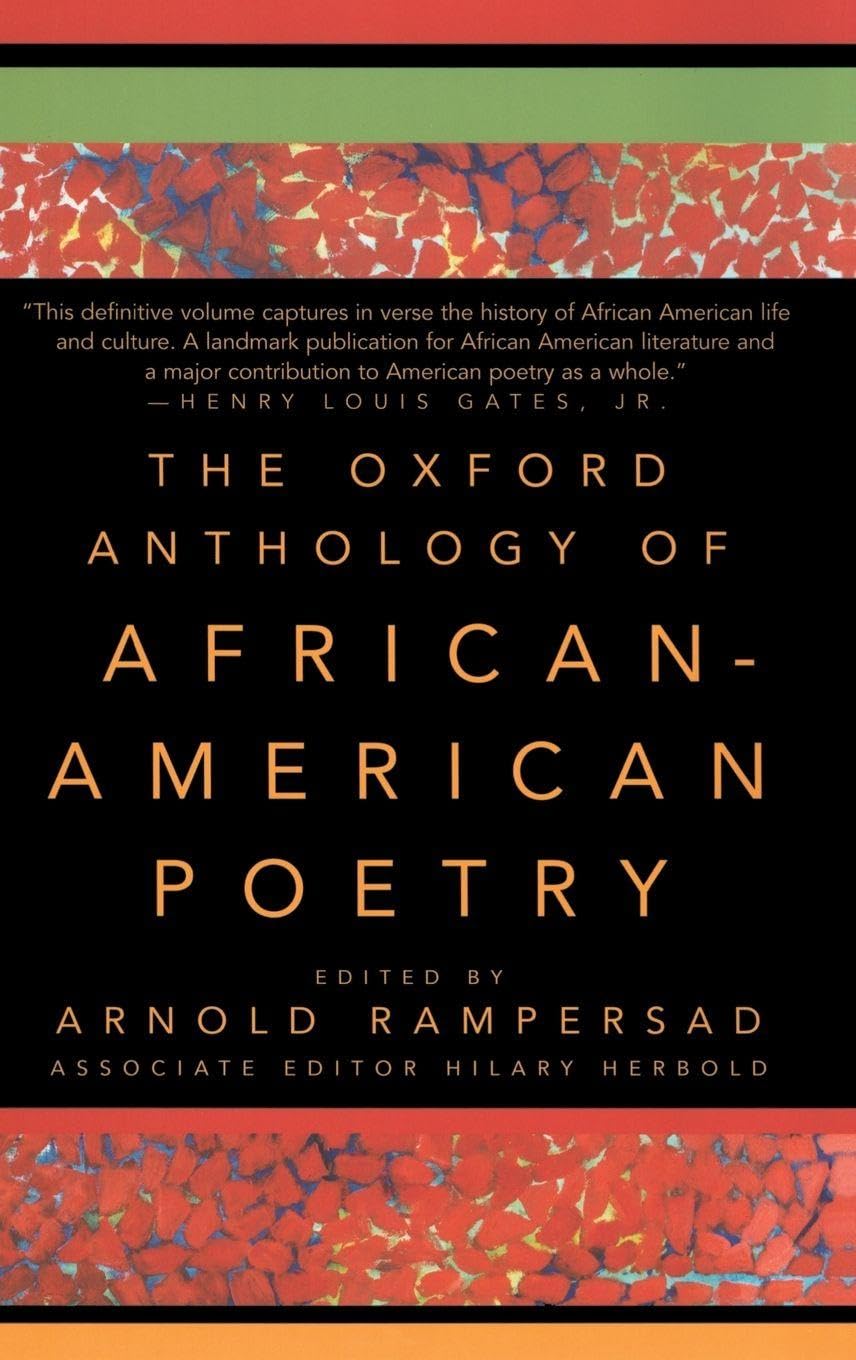 OXFORD ANTHOLOGY OF AFRICAN AMERICAN POETRY book cover