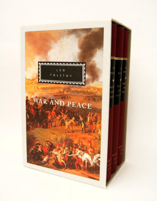 War and Peace: 3-Volume Boxed Set; Introduction by R. F. Christian