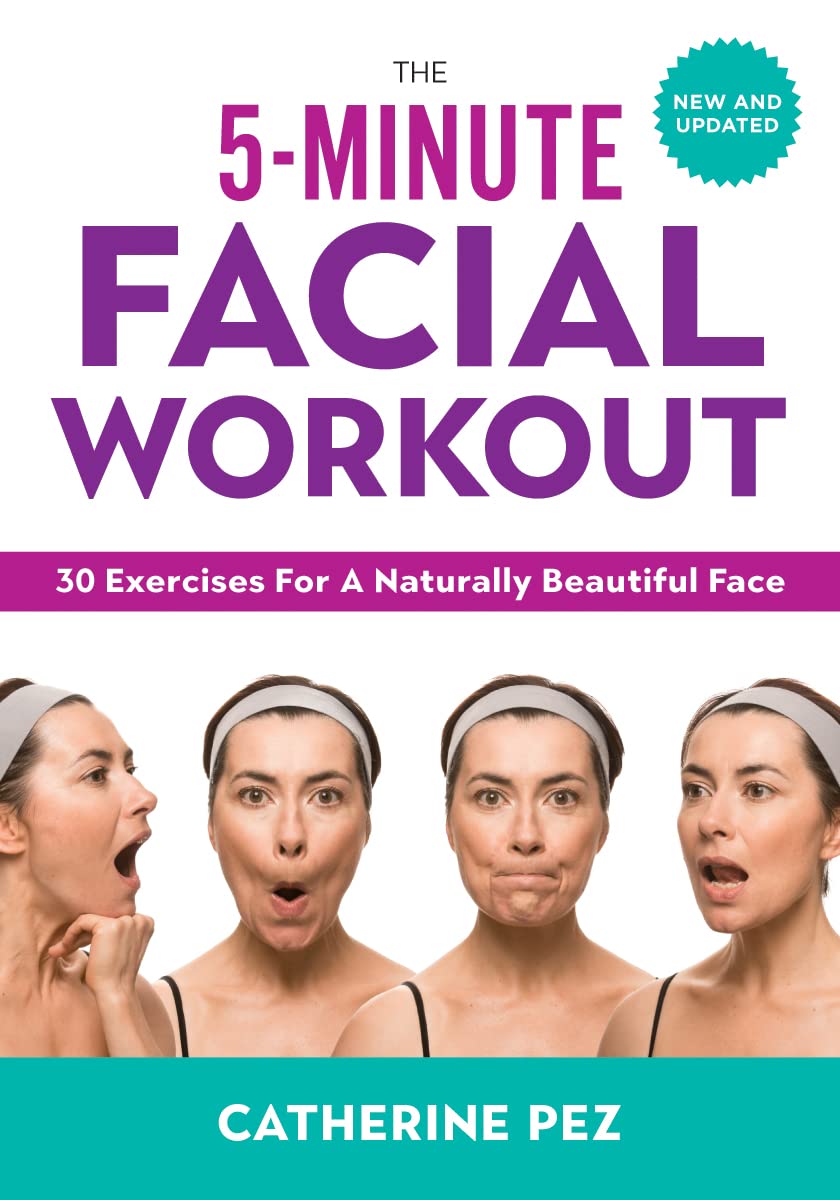 5-Minute Facial Workout: 30 Exercises for a Naturally Beautiful Face book cover