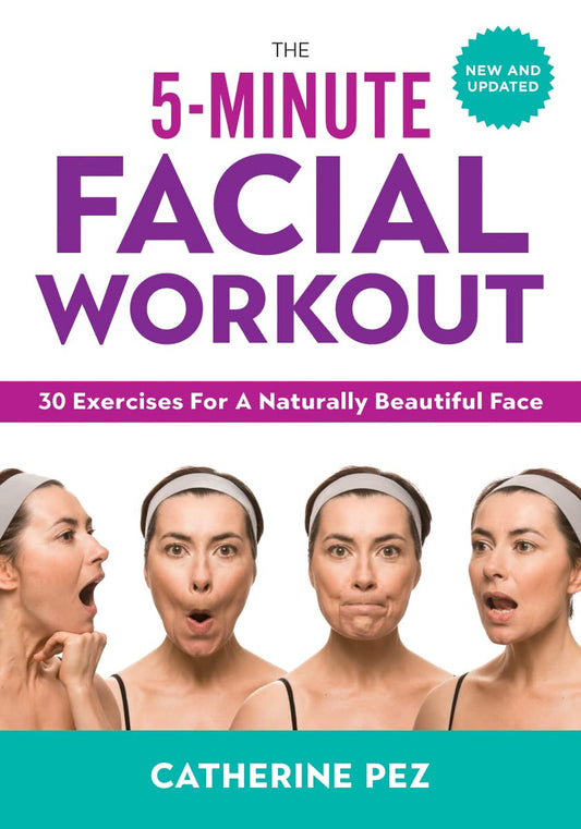 5-Minute Facial Workout: 30 Exercises for a Naturally Beautiful Face book cover