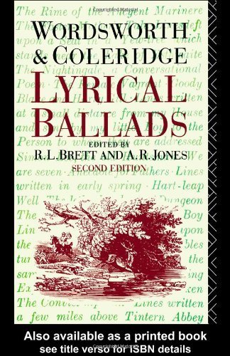 Lyrical Ballads: William Wordsworth and Samuel Taylor Coleridge book cover