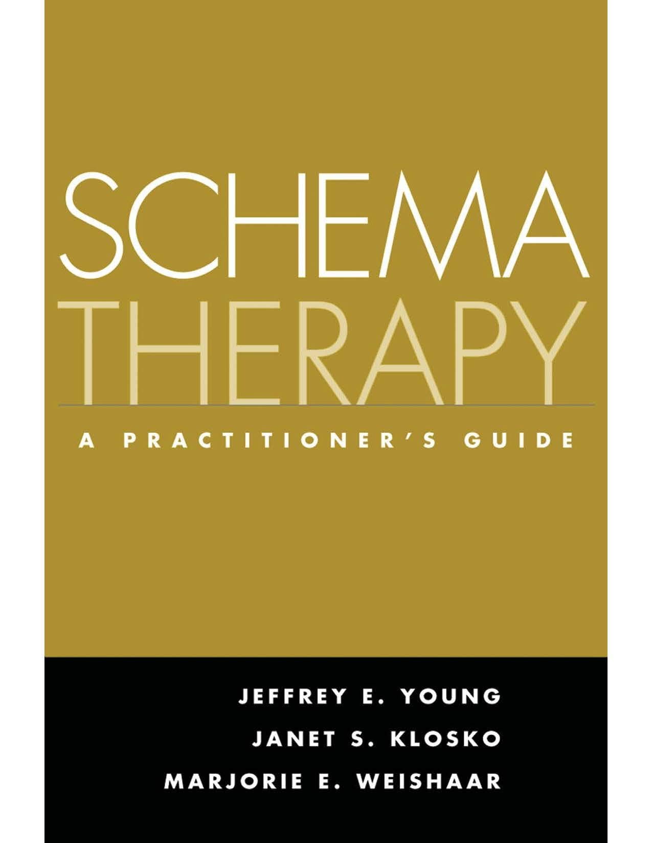 Schema Therapy: A Practitioner's Guide book cover