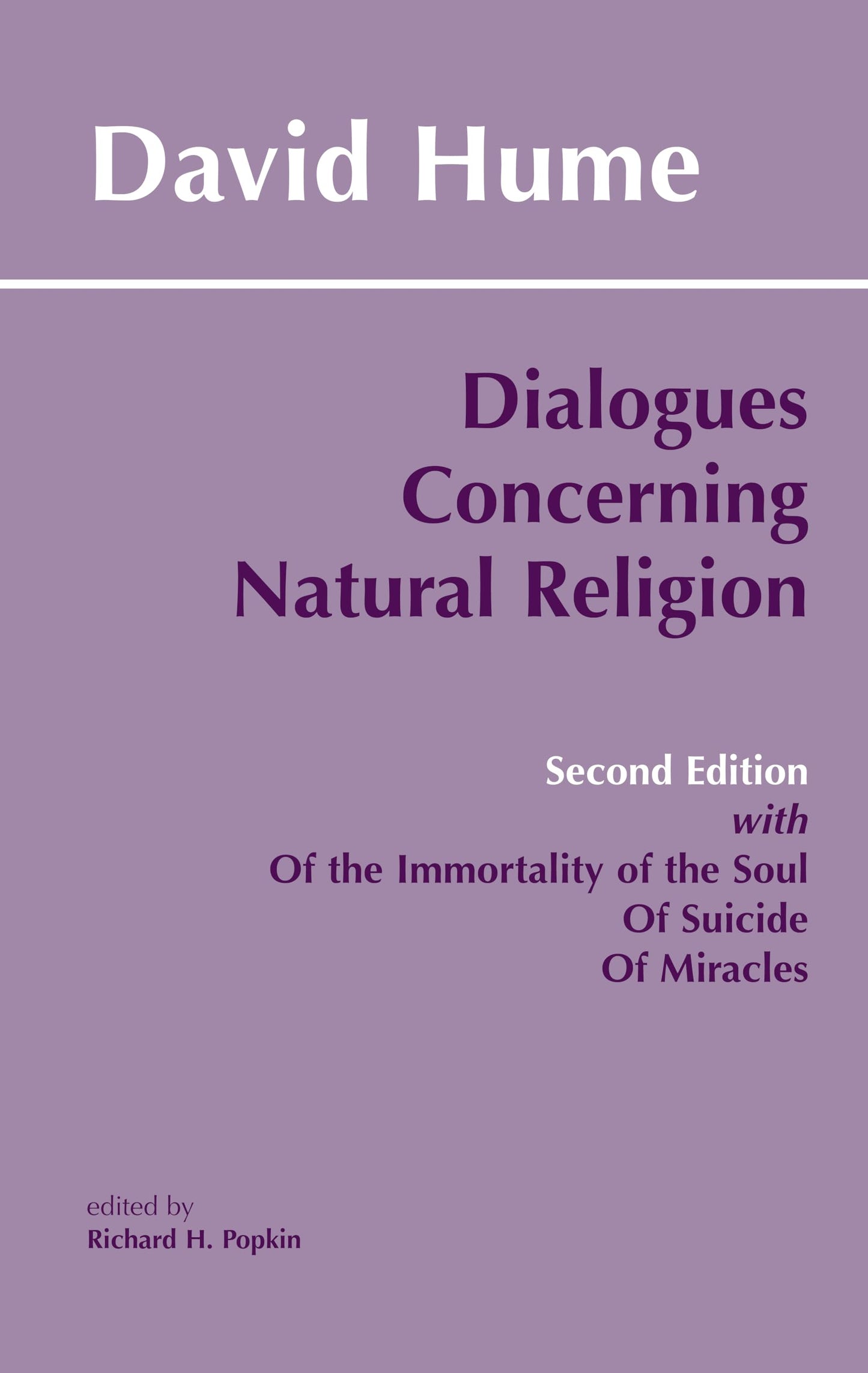 Dialogues Concerning Natural Religion (Second Edition,2)