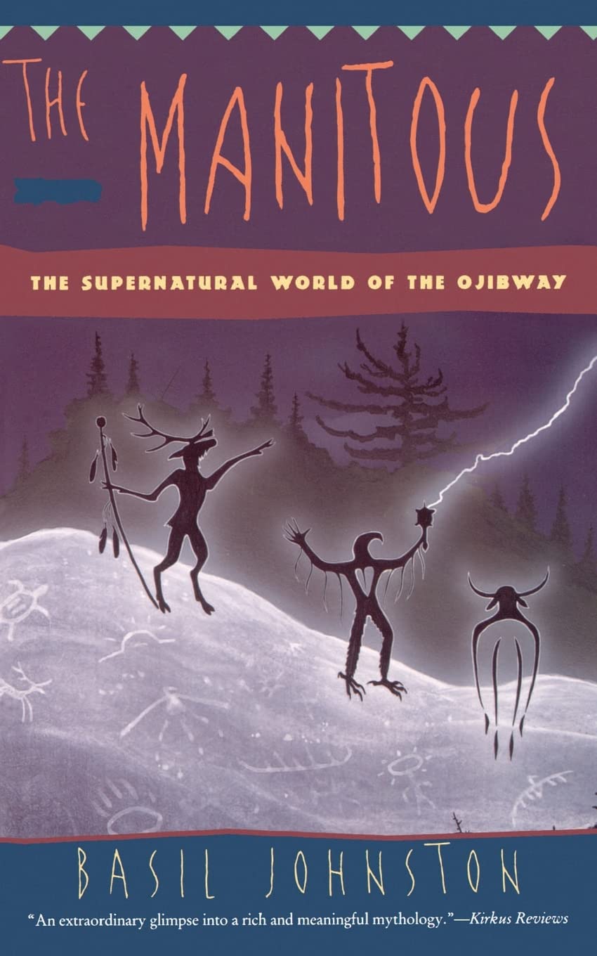 Manitous: Supernatural World of the Ojibway, the book cover