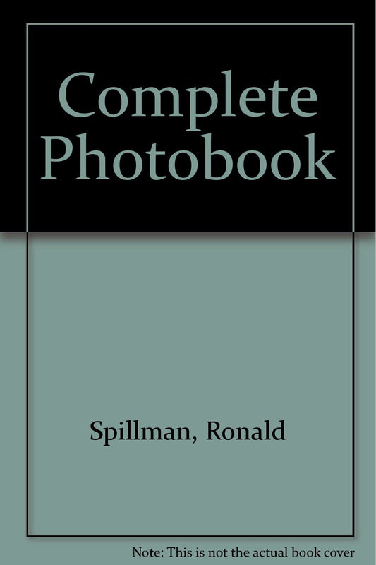 The Complete Photobook book cover