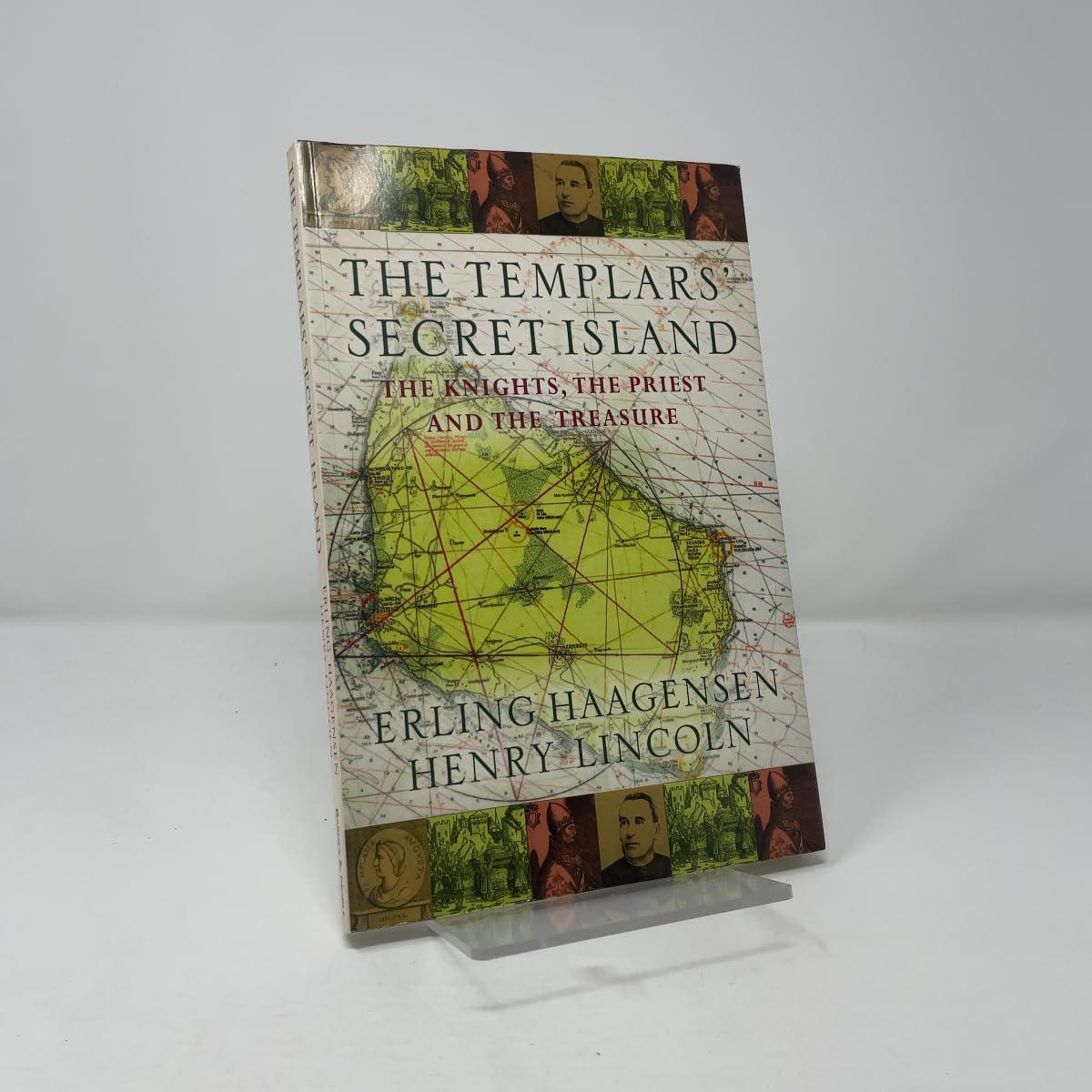 The Templar's Secret Island , The Knights, The Priest and the Treasure (Bornholm, Denmark ) book cover