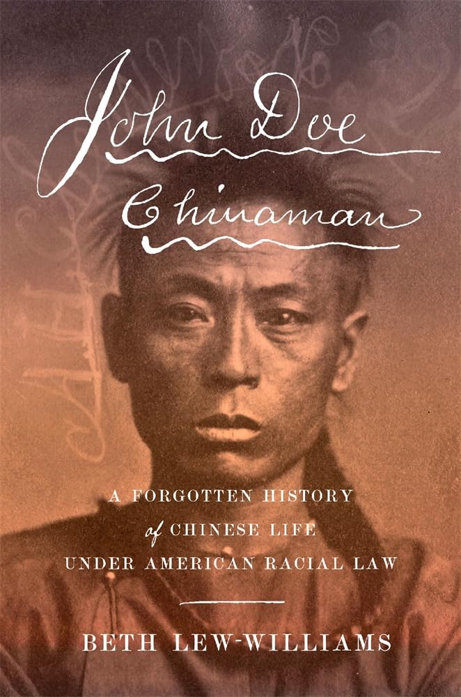 John Doe Chinaman: A Forgotten History of Chinese Life under American Racial Law book cover