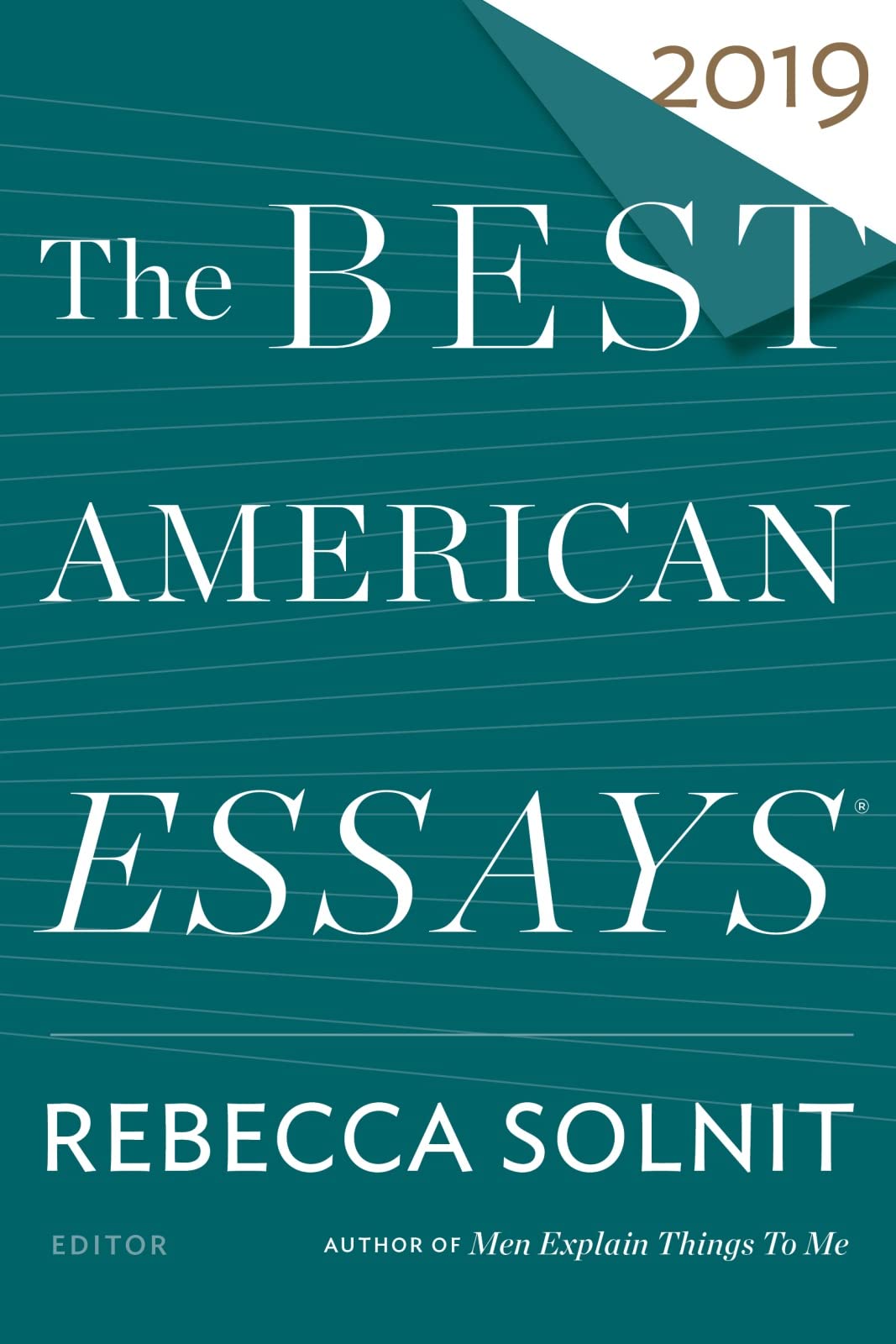 Best American Essays 2019 book cover