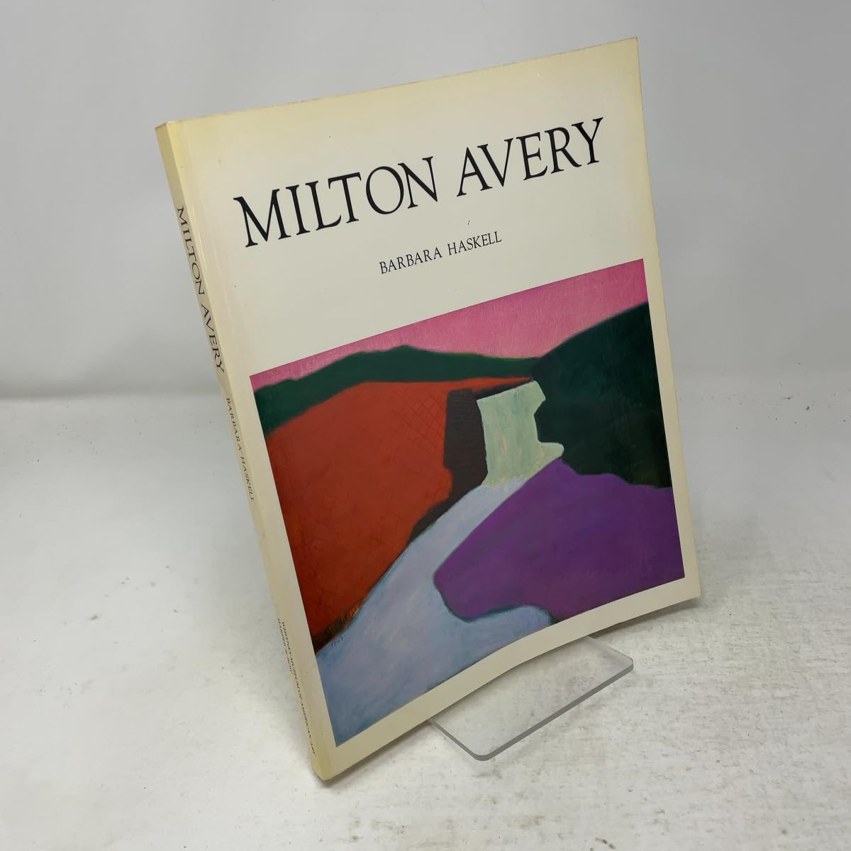 Milton Avery book cover