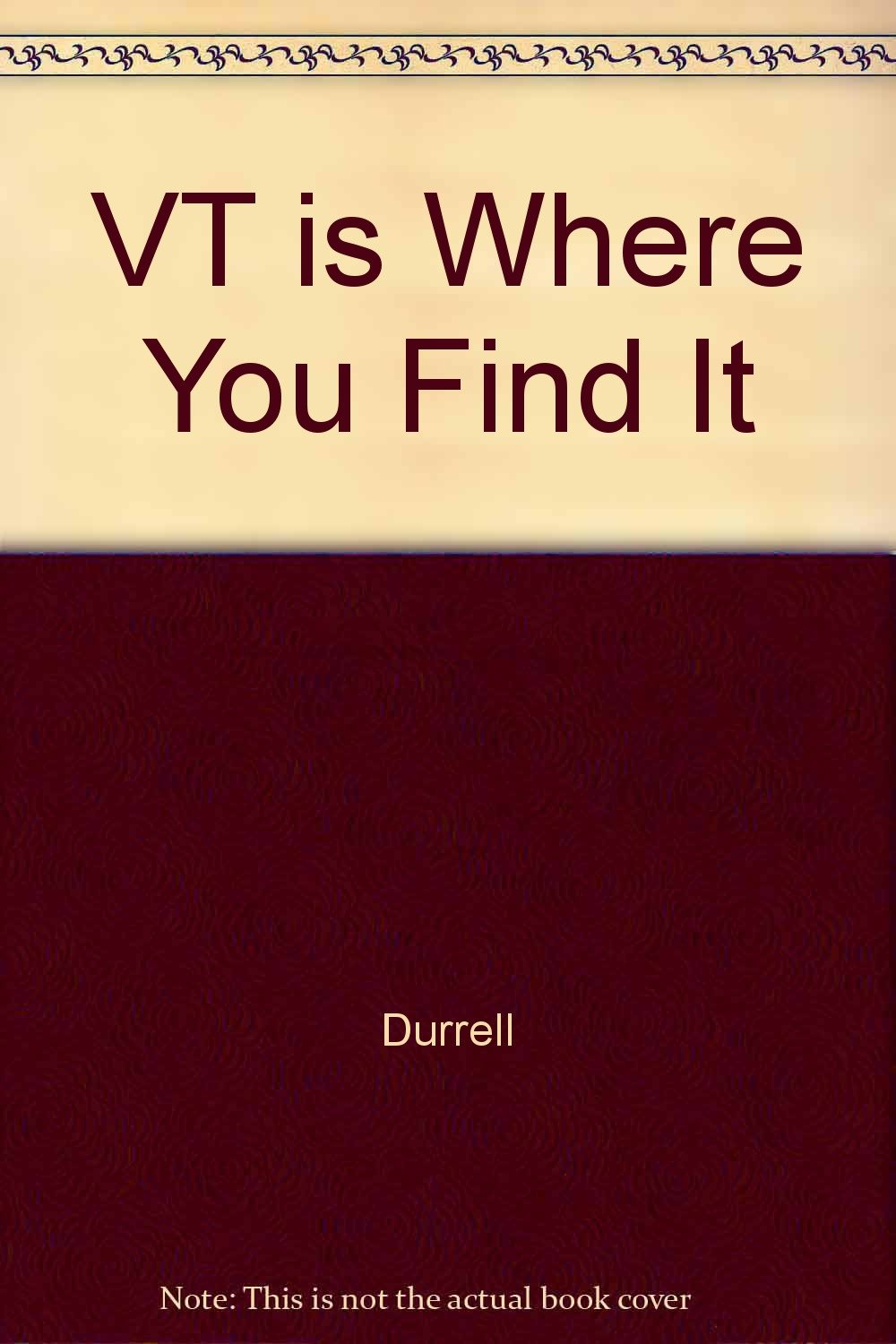 VT is Where You Find It book cover