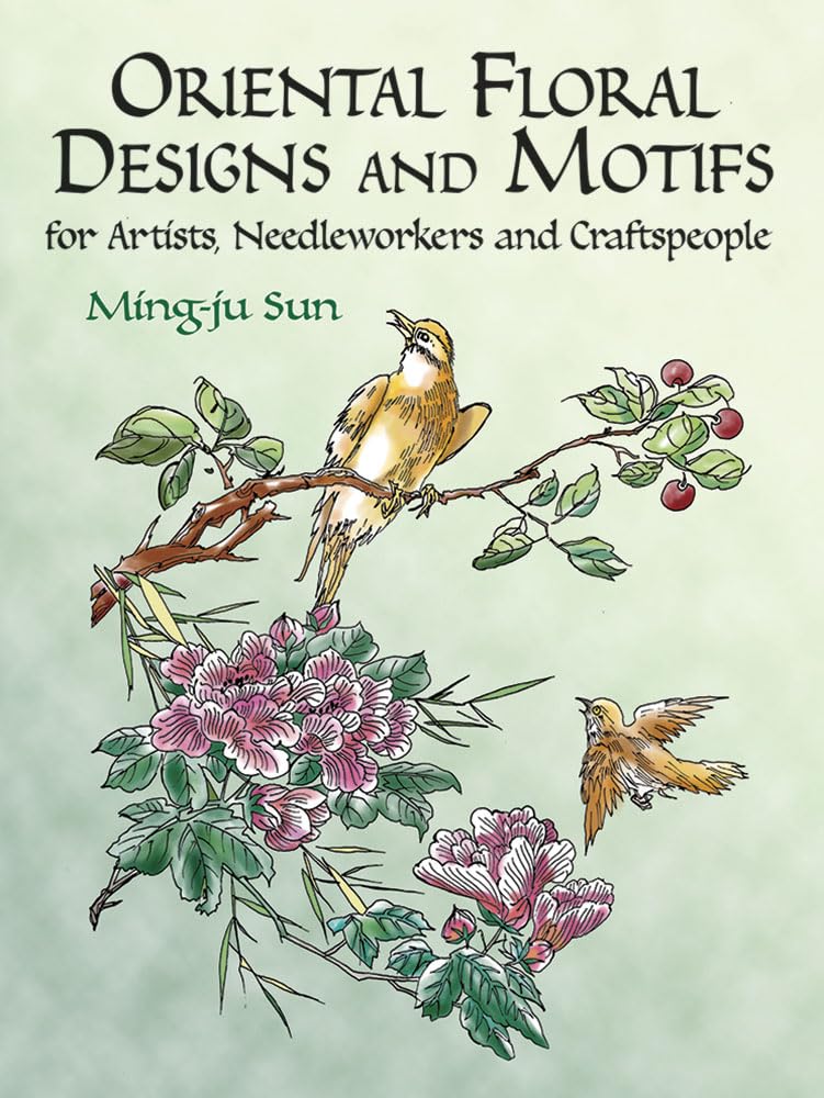Oriental Floral Designs and Motifs: For Artists, Needleworkers and Craftspeople book cover