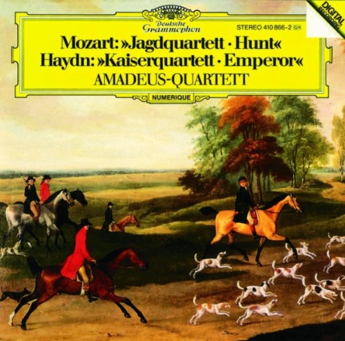 Mozart: String Quartet in B-flat major, K458 "The Hunt"; Haydn: String Quartet in C major, Op. 76 No. 3 "Emperor" book cover