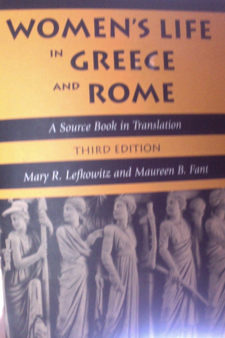 Women's Life in Greece and Rome: A Source Book in Translation book cover