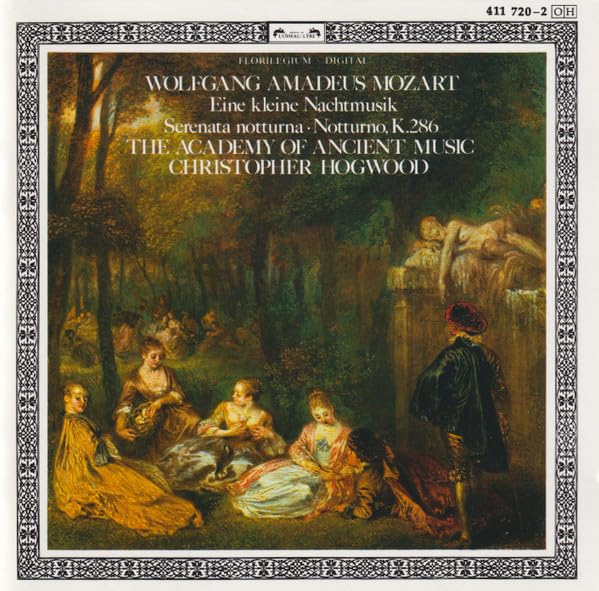 Wolfgang Amadeus Mozart: Eine Kleine Nachtmusik, K525 / Notturno for Four Orchestras, K286 / Serenata Notturna, K239 - The Salomon Quartet / The Academy of Ancient Music / Christopher Hogwood book cover
