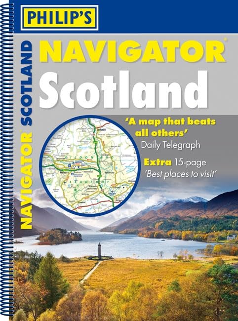Philip's Navigator Scotland. book cover