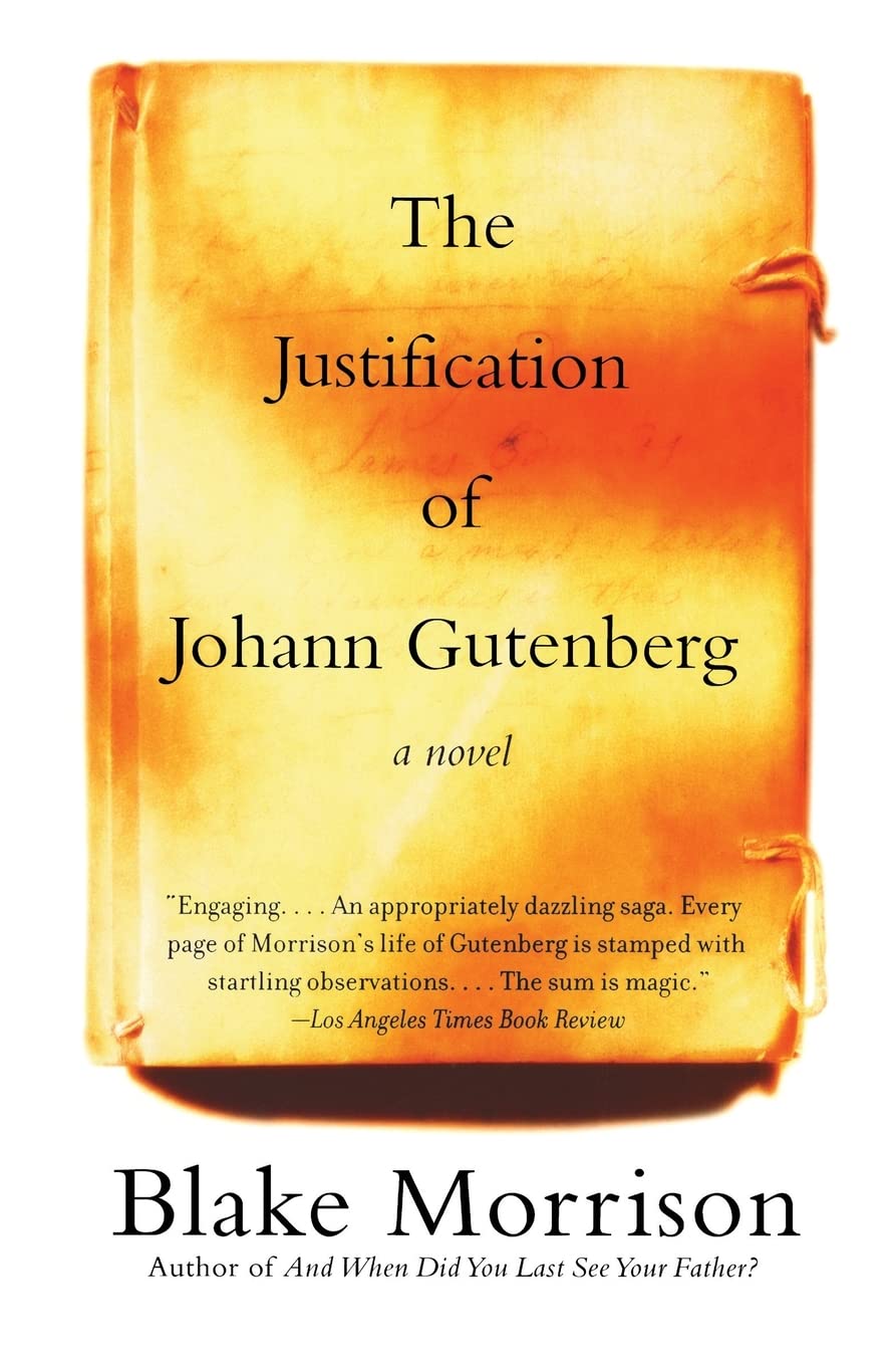 The Justification of Johann Gutenberg: A Novel book cover