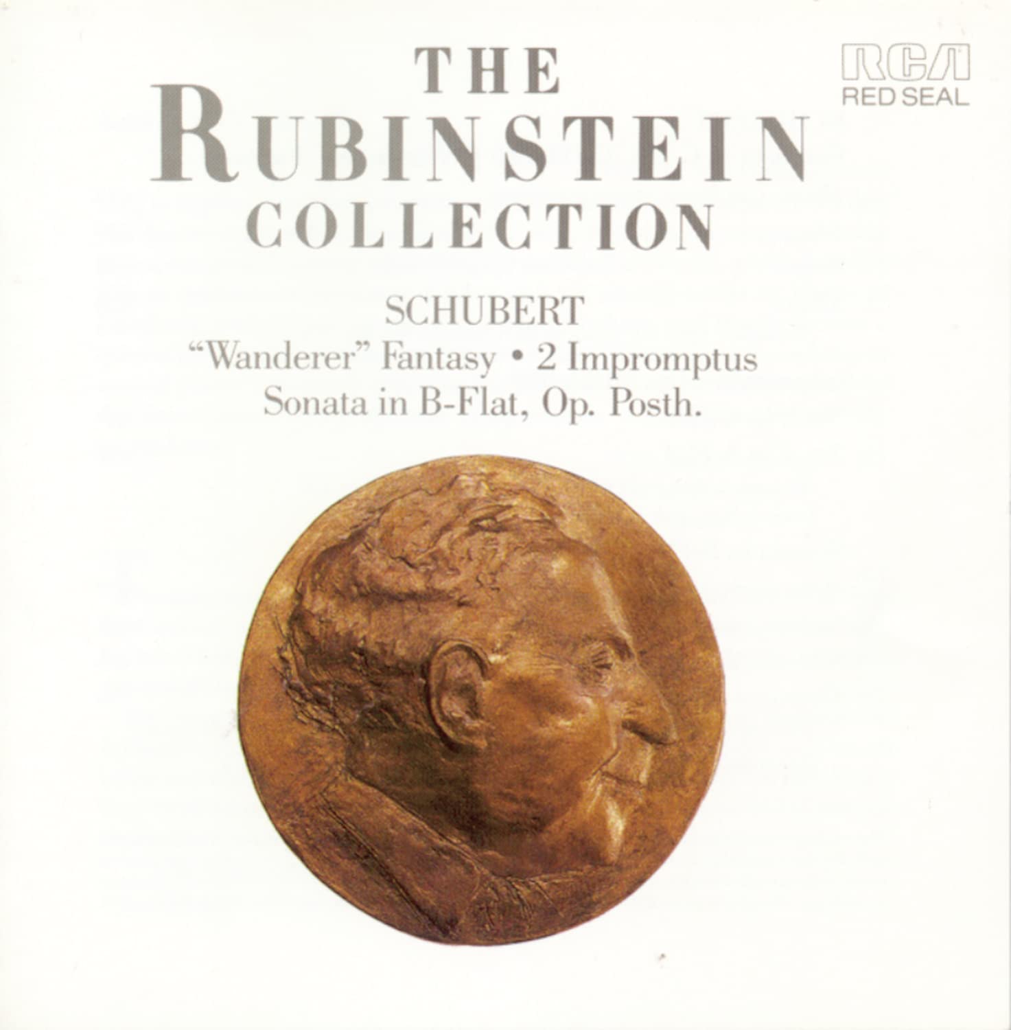 The Rubinstein Collection - Schubert: "Wanderer" Fantasy; Two Impromptus; Sonata in B Flat, Op. Posth. book cover