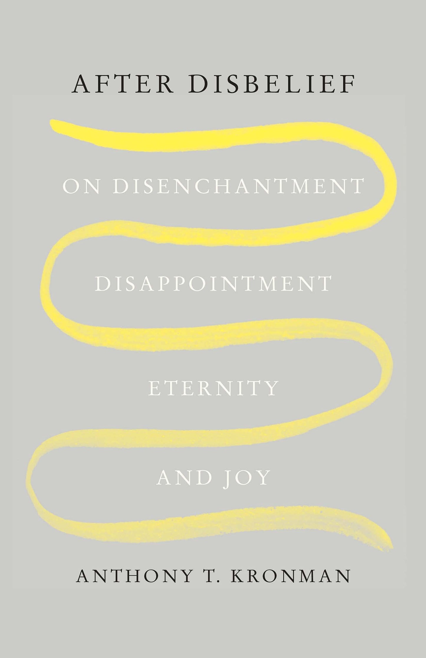 After Disbelief: On Disenchantment, Disappointment, Eternity, and Joy