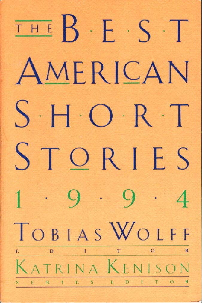 Best American Short Stories 1994 book cover