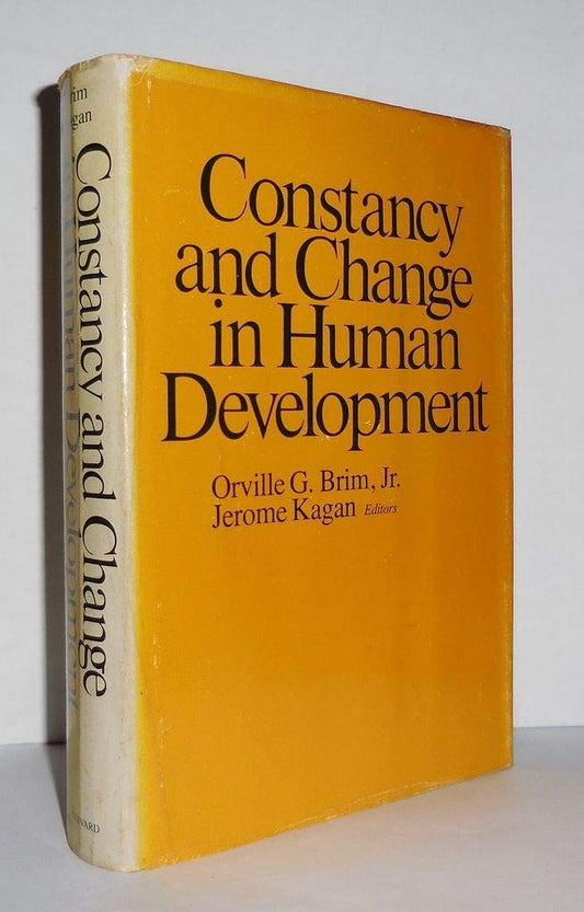 Constancy and Change in Human Development