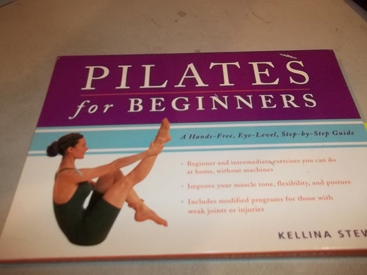 Pilates for Beginners book cover