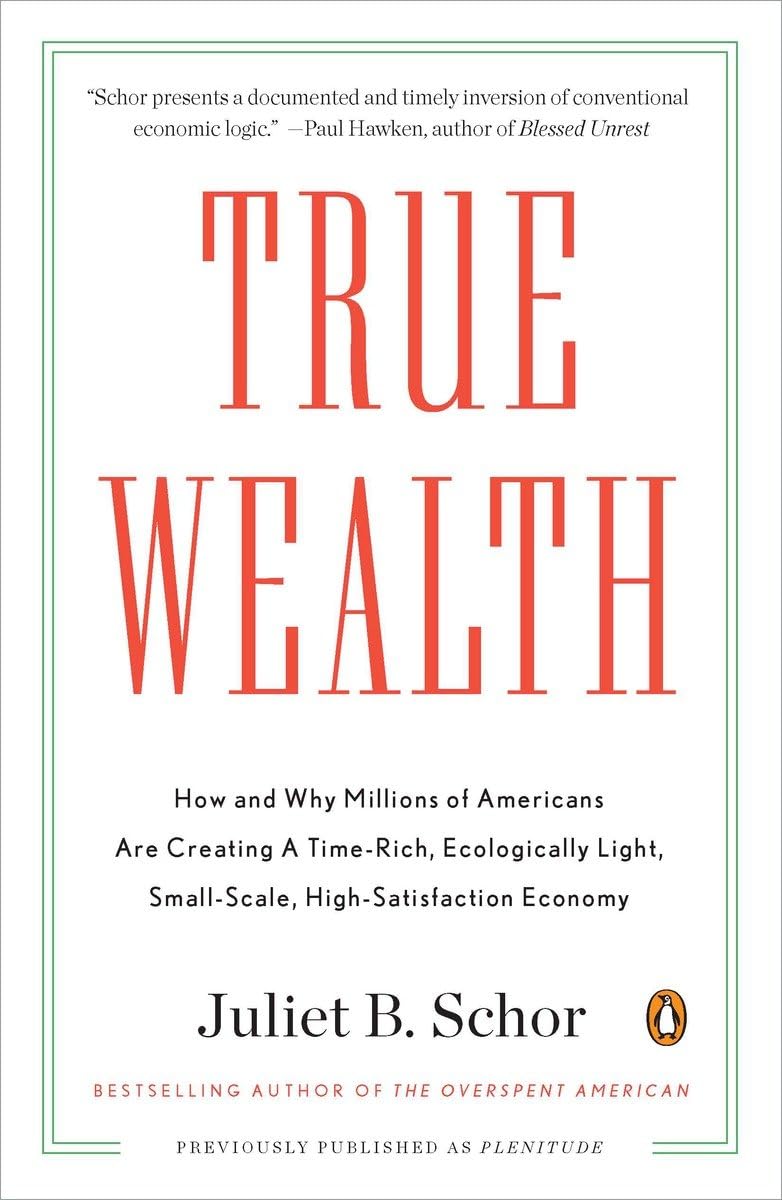 True Wealth: How and Why Millions of Americans Are Creating a Time-Rich, Ecologically Light, Small-Scale, High-Satisfaction Economy