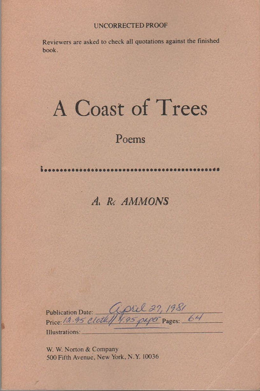 Coast of Trees: Poems