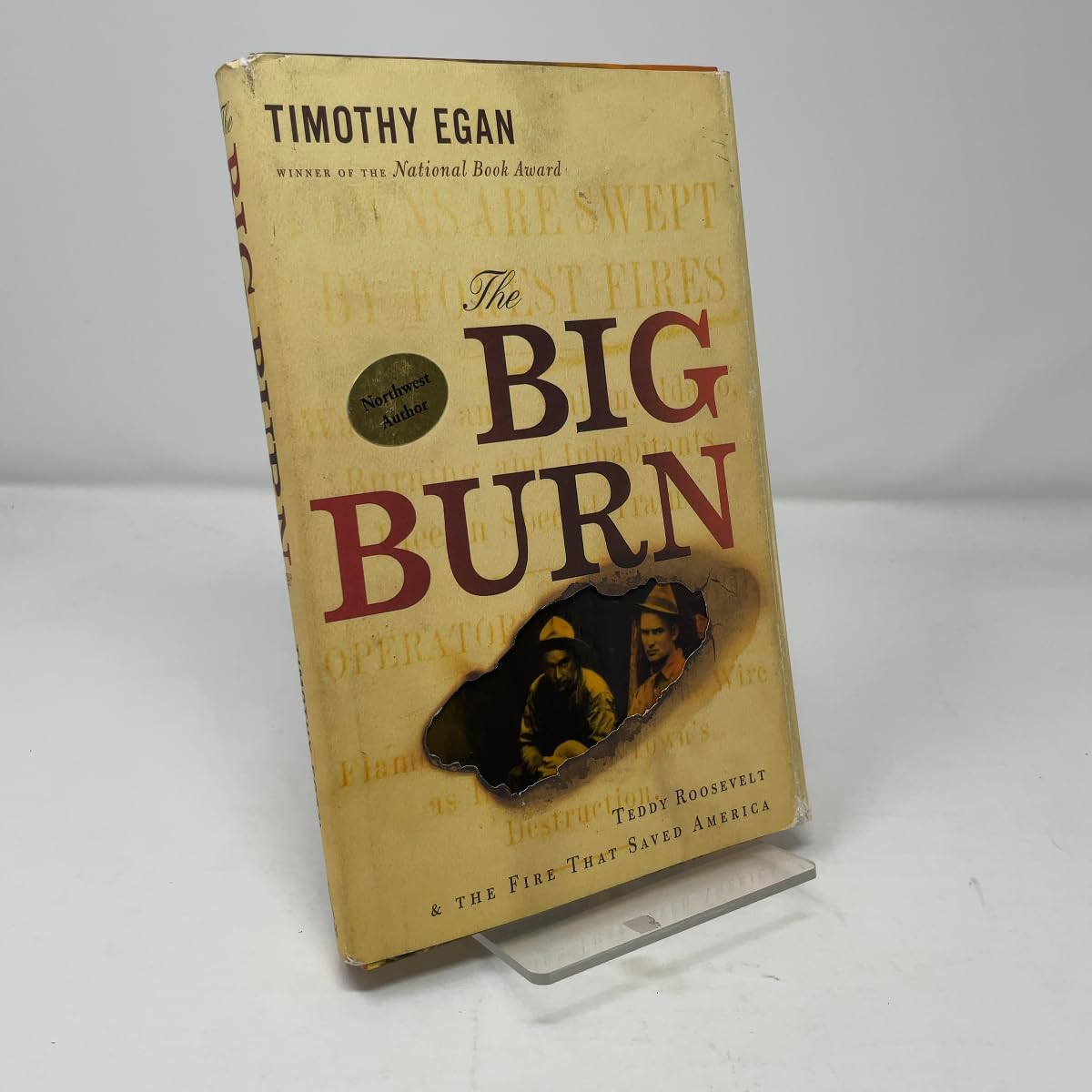Big Burn: Teddy Roosevelt and the Fire That Saved America book cover
