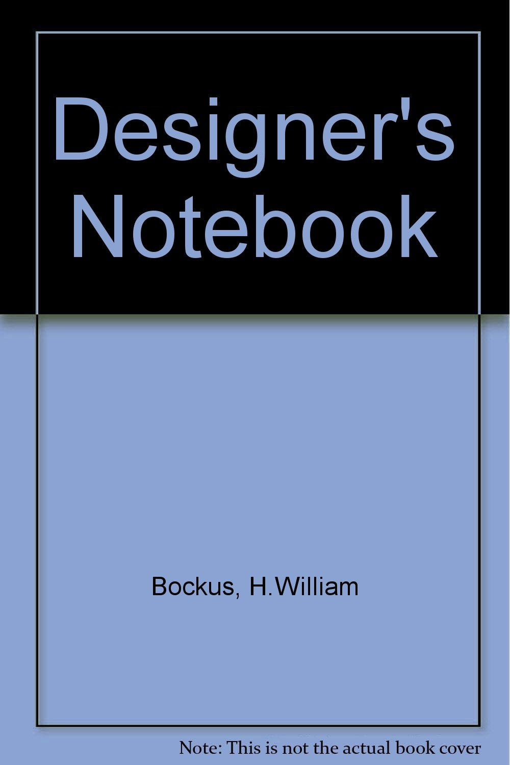 Designer's Notebook book cover