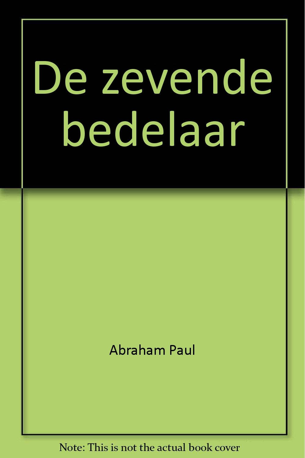 De zevende bedelaar book cover