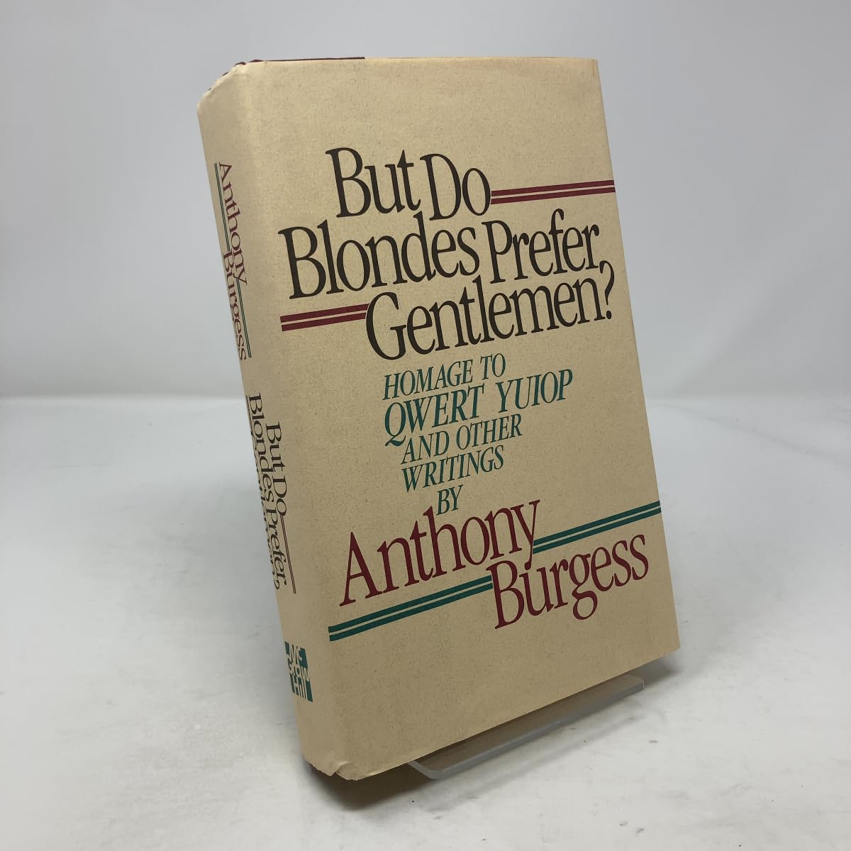 But Do Blondes Prefer Gentlemen?: Homage to Qwert Yuiop, and Other Writings book cover