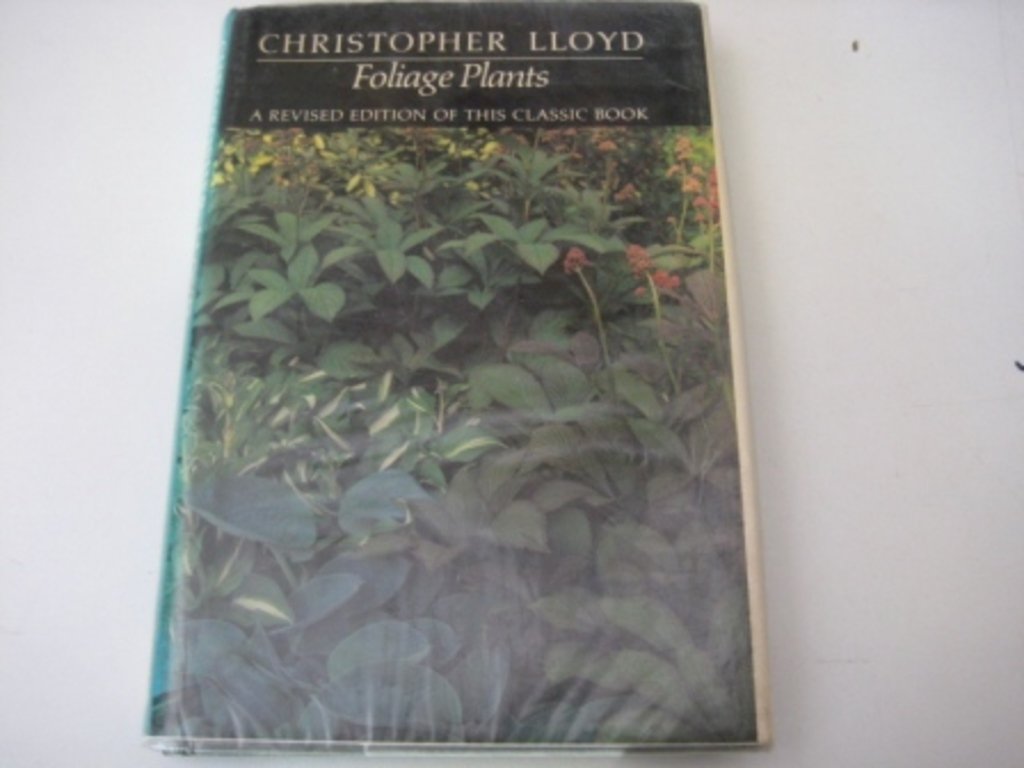 Foliage Plants (New & Rev Amer) book cover