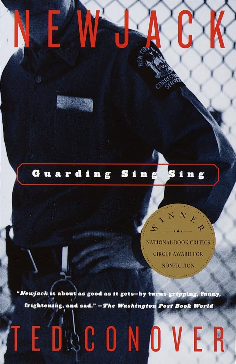 Newjack: Guarding Sing Sing book cover