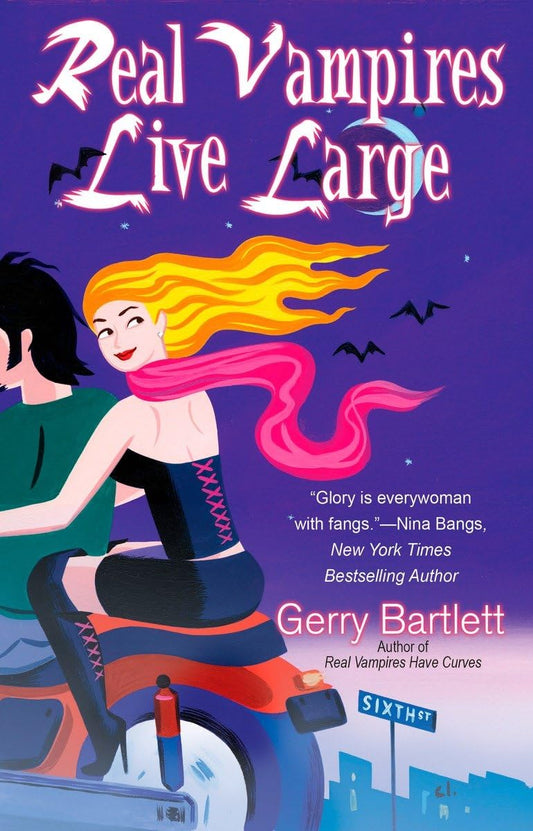 Real Vampires Live Large book cover