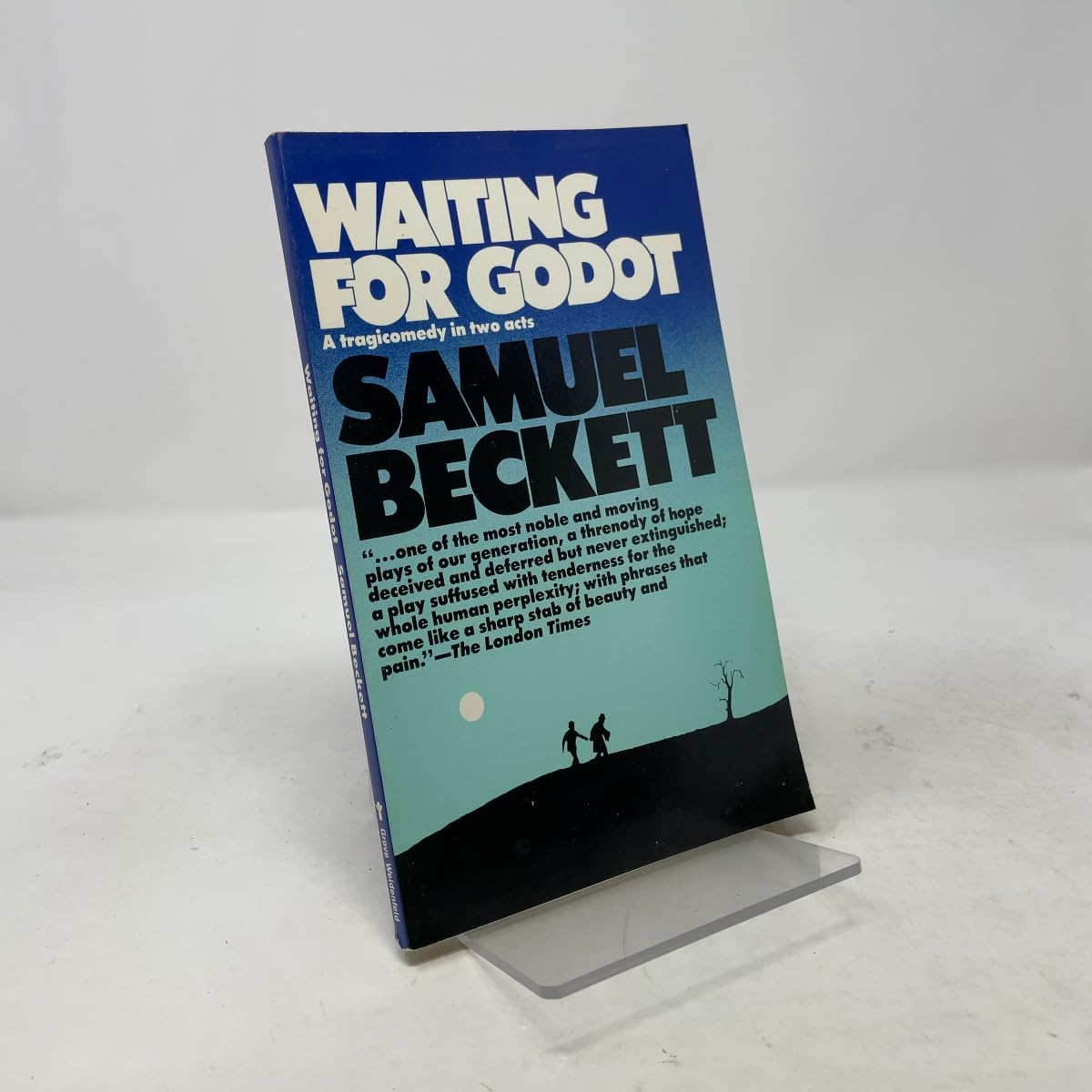Waiting for Godot - English: A Tragicomedy in Two Acts book cover